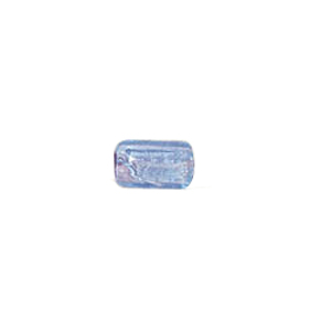 Silver foiled Glass Beads 6596