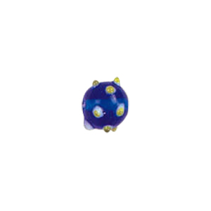 Multi layered Bumpy Lampworked fusion Glass Beads 6627