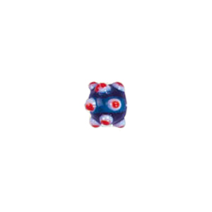 Multi layered Bumpy Lampworked fusion Glass Beads 6629