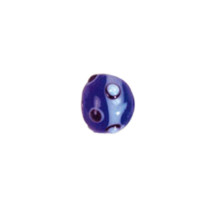 Multi layered Bumpy Lampworked fusion Glass Beads 6661