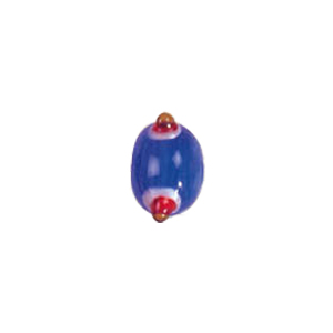 Multi layered Bumpy Lampworked fusion Glass Beads 6667