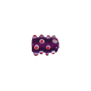 Multi layered Bumpy Lampworked fusion Glass Beads 6673