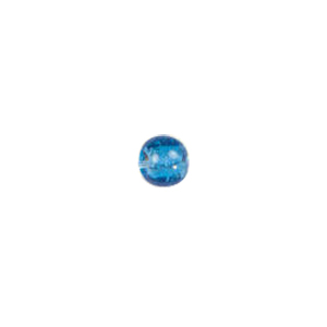 Color foiled furnace Glass Beads 6855