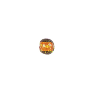 Color foiled furnace Glass Beads 6864