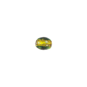 Color foiled furnace Glass Beads 6866