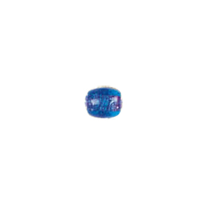 Color foiled furnace Glass Beads 6873