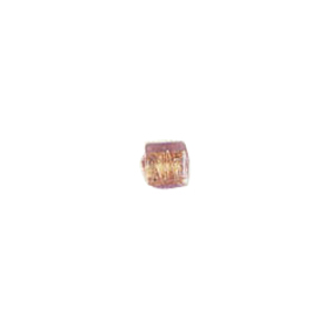 Color foiled furnace Glass Beads 6879