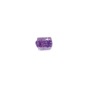 Color foiled furnace Glass Beads 6887