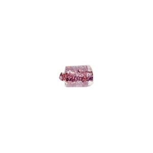 Color foiled furnace Glass Beads with Glitter 6906