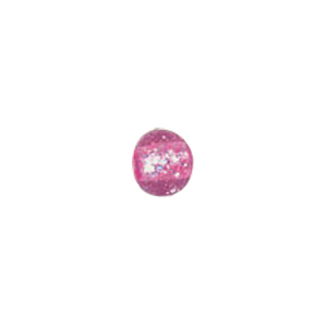 Color foiled furnace Glass Beads with Glitter 6918