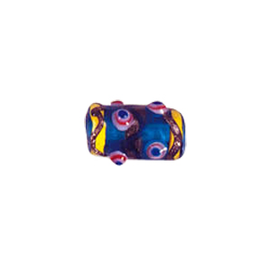 Multi layered Bumpy Beads with dots and swirls 7001