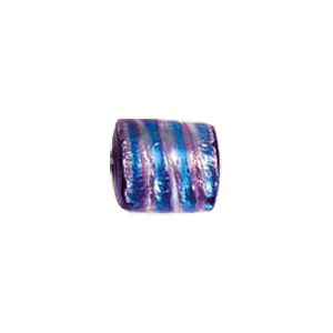 Lampworked Silver mirror gloss Foiled Glass Beads 7089