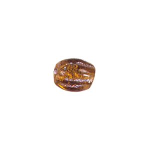 Glitter filled Glass Beads 7153