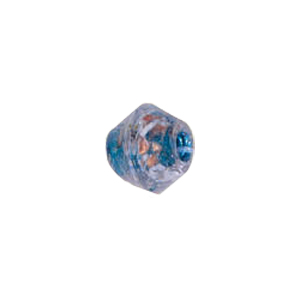 Confetti Glass Beads with color line 7219