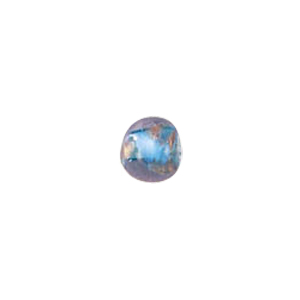 Multi Color lined and striped Lampworked Glass Beads 7272