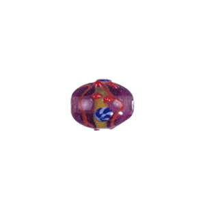 Multi color stringer Lampworked Glass Beads 7364
