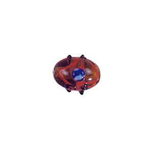 Multi color stringer Lampworked Glass Beads 7368