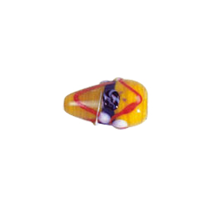 Multi color stringer Lampworked Glass Beads 7397