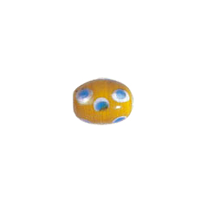 Dotted Flower Lampworked Glass Beads 7426