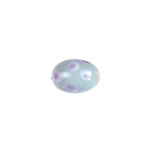 Dotted Flower Lampworked Glass Beads 7429