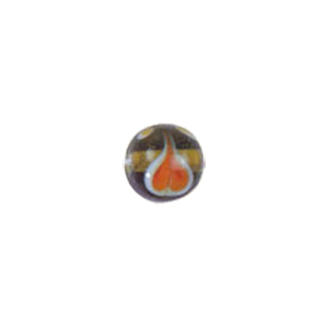 Heart design stringer Lampworked Glass Beads 7471