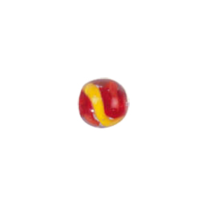 Confetti Glass Beads with color line 7485