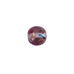 Confetti Glass Beads with color line 7489