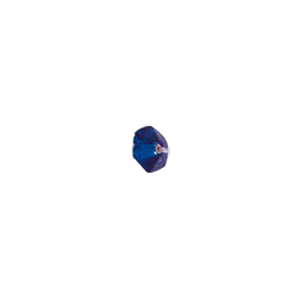 Faceted Pressed top hole Glass Beads and Pendants 7588