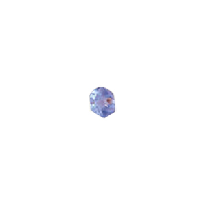 Faceted Pressed top hole Glass Beads and Pendants 7589