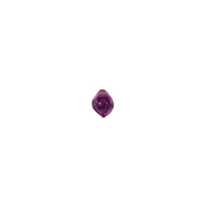 Faceted Pressed top hole Glass Beads and Pendants 7603