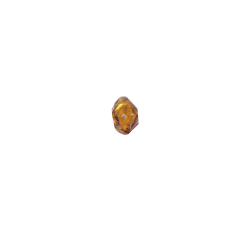 Faceted Pressed top hole Glass Beads and Pendants 7607
