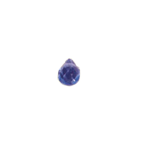 Faceted Pressed top hole Glass Beads and Pendants 7613