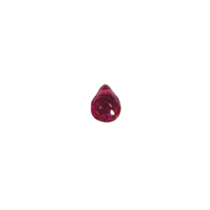 Faceted Pressed top hole Glass Beads and Pendants 7616