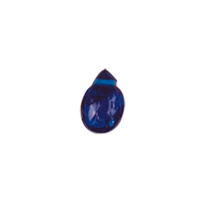 Faceted Pressed top hole Glass Beads and Pendants 7684