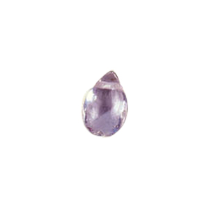 Faceted Pressed top hole Glass Beads and Pendants 7686