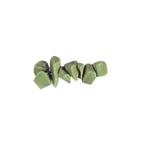 Irregular shaped tumbled Uncut Glass Beads 7770