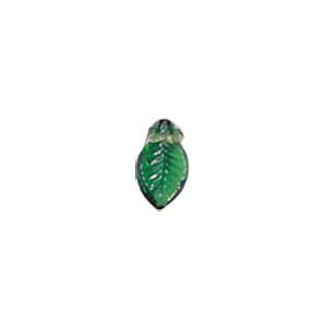Pressed top hole unique shaped Glass Beads or Pendants 7795