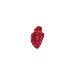 Pressed top hole unique shaped Glass Beads or Pendants 7799