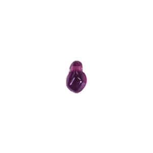 Pressed top hole unique shaped Glass Beads or Pendants 7807