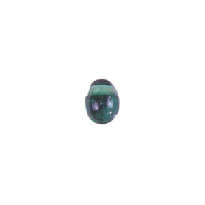 Pressed top hole unique shaped Glass Beads or Pendants 7820