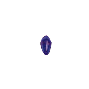 Pressed top hole unique shaped Glass Beads or Pendants 7829