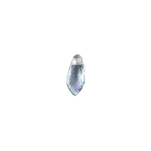 Pressed top hole unique shaped Glass Beads or Pendants 7834