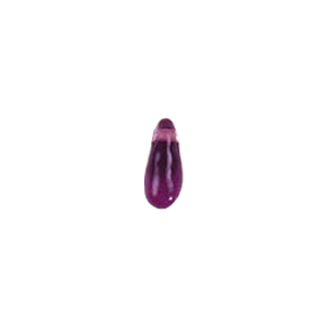 Pressed top hole unique shaped Glass Beads or Pendants 7836