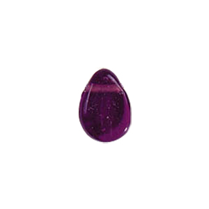 Pressed top hole unique shaped Glass Beads or Pendants 7858