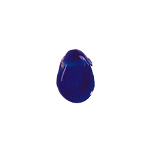 Pressed top hole unique shaped Glass Beads or Pendants 7859