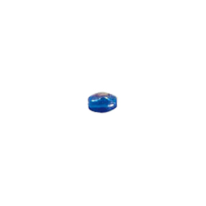 Pressed Faceted Iridescent Rainbow coating Glass Beads 7935