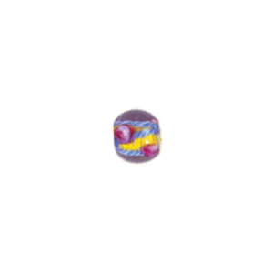 Confetti Mosaic pattern Glass Beads with color line 7991