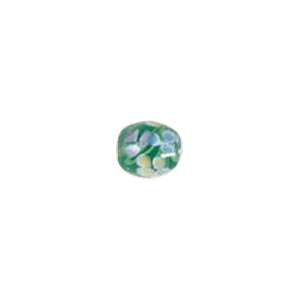 Confetti Mosaic pattern Glass Beads with color line 8009
