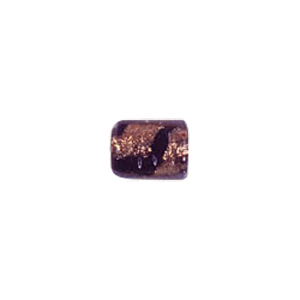 Confetti Mosaic pattern Glass Beads with color line 8043