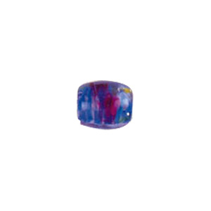Confetti Mosaic pattern Glass Beads with color line 8060